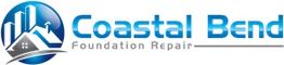 Logo of Coastal Bend Foundation Repair with a house and building silhouette in a blue circle.