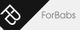 Logo with "FB" design on black and "ForBabs" text in gray on a light background.