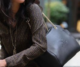 Florentine bag schwarz von Quai7