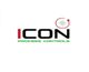 ICON Process Controls logo with stylized green and red design elements.