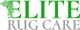 "Logo with 'Elite Rug Care,' green and gray text; leafy design accents 'E' in 'Elite.'"