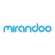 Logo mit blauem Schriftzug "mirandoo" auf weißem Hintergrund.