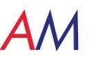 Lettere "A" in rosso e "M" in blu su sfondo bianco.