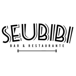 Logotipo em preto com texto: "Seu Bibi Bar & Restaurante".