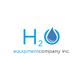 Logo of H2O Equipment Company Inc. with a water droplet replacing the "O" in H2O.