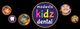 "Modesto Kidz Dental logo with circles of smiling child, fish, tooth, butterfly, and animal."