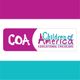 COA logo with "Children of America Educational Childcare" text on purple and teal background.