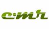 Grünes, stilisiertes Logo mit den Buchstaben "emr" auf weißem Hintergrund.
