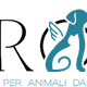 Logo AROFI Pets con cane stilizzato e scritta "Cremazioni per animali da compagnia".