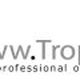 Logo mit Text: www.TropiaIT.net und Slogan "professional online it-solutions" in Blau und Grau.