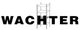 Schriftzug "WACHTER" mit Baugerüst als H.