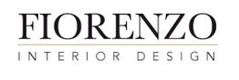 Logo di "Fiorenzo Interior Design" su sfondo bianco.