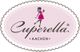 Logo von „Cuperella Aachen“ mit einer Frau, die ein rosa Kleid und einen Cupcake hält.