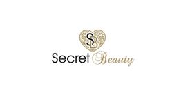 Logo mit Herz und den Buchstaben "SB", darunter der Schriftzug "Secret Beauty".