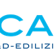 Logo di ICARO con figura alata blu e testo "G&D-EDILIZIAVOLANTE" in blu.