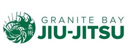 Granite Bay Jiu-Jitsu logo with green wave icon and Japanese text.