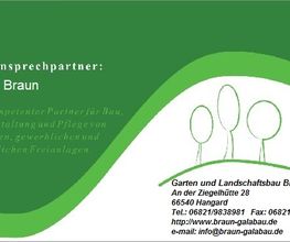 Garten und Landschaftsbau Braun Logo