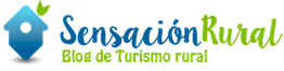 Logo de Sensación Rural con una hoja verde y una casa azul. Texto: "Sensación Rural".