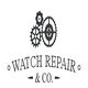 Watch Repair & Co. logo with gears at the top.