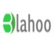 Green and gray "Blahoo" logo on a white background.