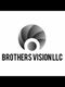 Logo with a circular design above the text "Brothers Vision LLC" in black.
