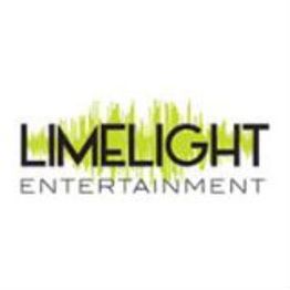 Logo with "Limelight Entertainment" and green sound wave pattern.