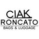 Logo di Ciak Roncato, con testo "Bags & Luggage" su sfondo bianco.