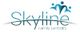 Skyline Family Dentistry logo with abstract figures above the text.