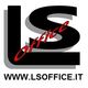 Logo con le lettere "LS" e "office" in rosso in diagonale, sito web www.lsoffice.it.