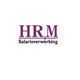 Logo met tekst "HRM Salarisverwerking" in paarse letters op witte achtergrond.