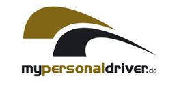 Logo von mypersonaldriver.de mit stilisierten braunen und schwarzen Formen.