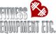 Logo with "Fitness Equipment Etc." and a heart-shaped dumbbell graphic.