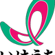 Sorry, ik weet niet wie of wat dit is. Het is een logo met een groene en roze vorm en Japanse tekst.