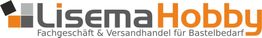 LisemaHobby Logo mit dem Text: "Fachgeschäft & Versandhandel für Bastelbedarf".