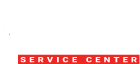 Logo showing a wrench and the words "Repair Service Center" on a black background.