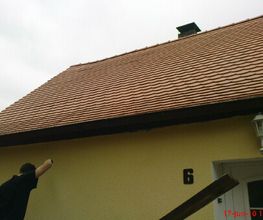 Dachumdecker Einfache Biberschwanzdeckung , Abenberg,Roth