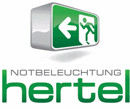 Notbeleuchtung Hertel Logo