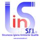 Logo Lins S.r.l. con testo "Sicurezza Igiene Ambiente Qualità" e sito www.sicurezzalins.it.