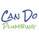 "Can Do Plumbing logo with blue and green text."