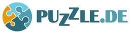 Logo von Puzzle.de mit buntem Puzzleteil-Symbol zur linken Seite.
