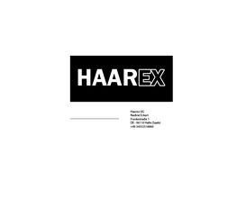 Haarex Das erste Haarentfernungsstudio Logo