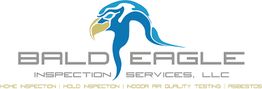 Logo for Bald Eagle Inspection Services with a stylized eagle graphic.