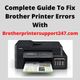Guide to fix Brother printer errors with Brotherprintersupport247.com - Image of Brother printer.