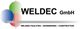 WELDEC GmbH Logo mit Schriftzug „Welding Facilities – Engineering – Construction“.