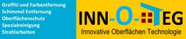 Logo der Firma INN-O-TEC mit Leistungen: Graffiti-Entfernung, Schimmelentfernung und mehr.