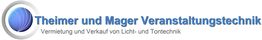 Logo von Theimer und Mager Veranstaltungstechnik mit Licht- und Tontechnik-Service.