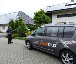 Solarfalke Reinigung