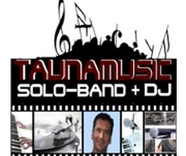 Taunamusic Soloband + DJ Logo