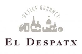 Imagen de logo: "Botiga Gourmet El Despatx" con siluetas de productos gourmet.