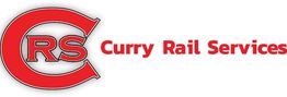 Red "C" logo with "CRS" inside, next to "Curry Rail Services" text in red.